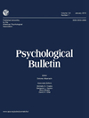 PSYCHOLOGICAL BULLETIN杂志封面